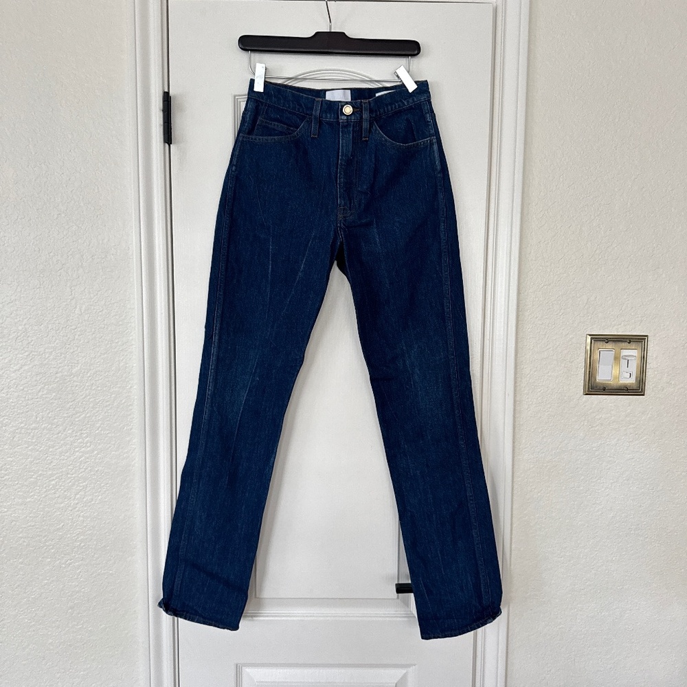 Frame le italien true straight jeans size 26